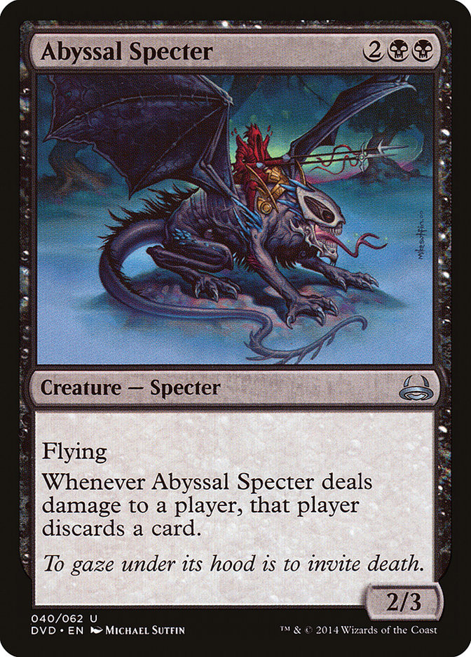 Abyssal Specter (Divine vs. Demonic) [Duel Decks Anthology] | Clutch Gaming