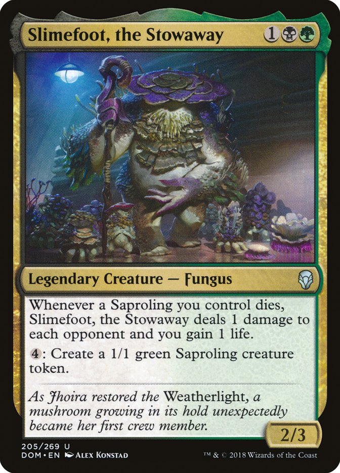 Slimefoot, the Stowaway [Dominaria] | Clutch Gaming