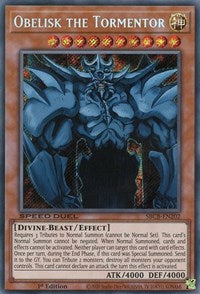 Obelisk the Tormentor [SBCB-EN202] Secret Rare | Clutch Gaming