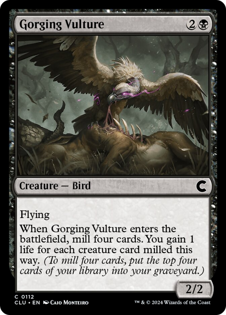 Gorging Vulture [Ravnica: Clue Edition] | Clutch Gaming