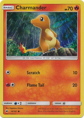 Charmander (18/147) (Premium Collection Promo) [Sun & Moon: Burning Shadows] | Clutch Gaming
