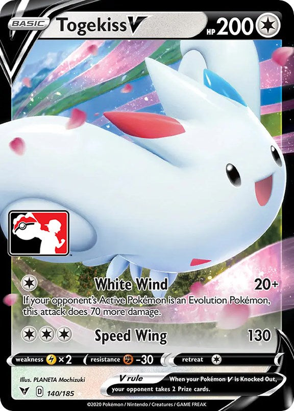 Togekiss V (140/185) [Prize Pack Series One] | Clutch Gaming