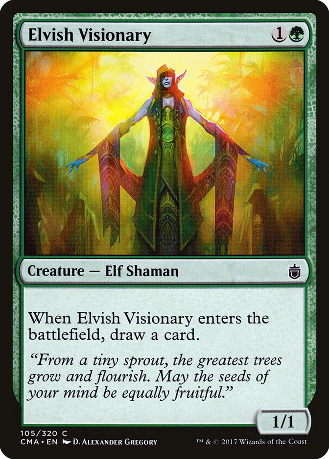 Elvish Visionary [Commander Anthology] | Clutch Gaming