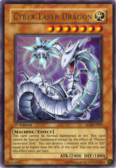 Cyber Laser Dragon [SOI-EN007] Ultra Rare | Clutch Gaming