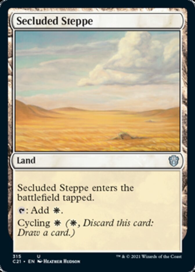 Secluded Steppe [Commander 2021] | Clutch Gaming