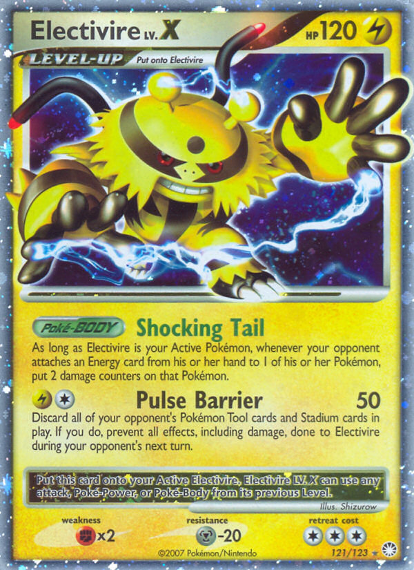 Electivire LV.X (121/123) [Diamond & Pearl: Mysterious Treasures] | Clutch Gaming