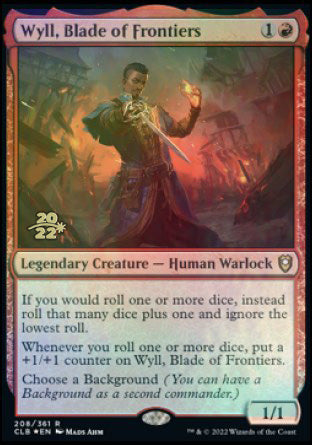 Wyll, Blade of Frontiers [Commander Legends: Battle for Baldur's Gate Prerelease Promos] | Clutch Gaming