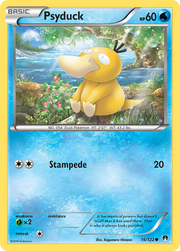 Psyduck (16/122) [XY: BREAKpoint] | Clutch Gaming