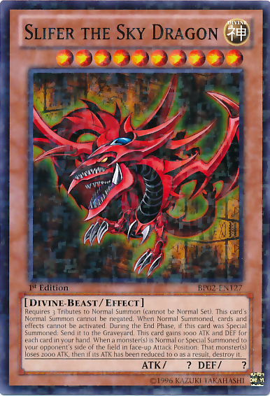 Slifer the Sky Dragon [BP02-EN127] Mosaic Rare | Clutch Gaming