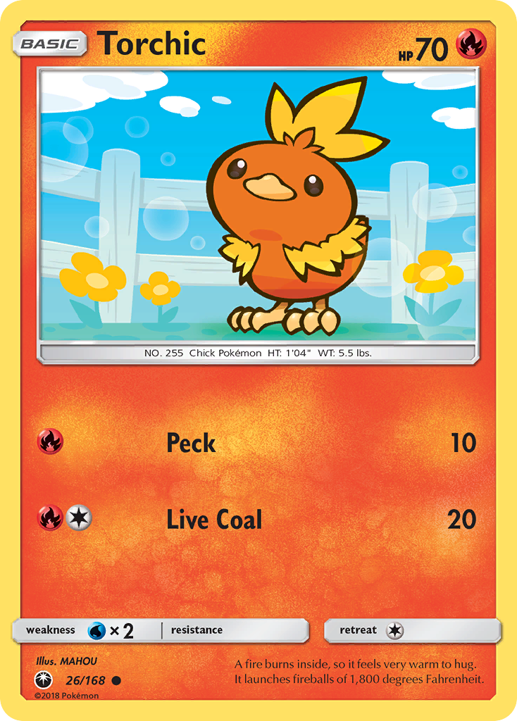 Torchic (26/168) [Sun & Moon: Celestial Storm] | Clutch Gaming