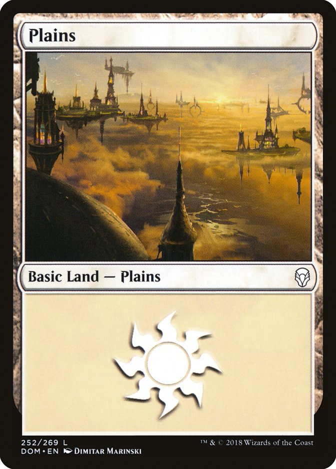 Plains (252) [Dominaria] | Clutch Gaming