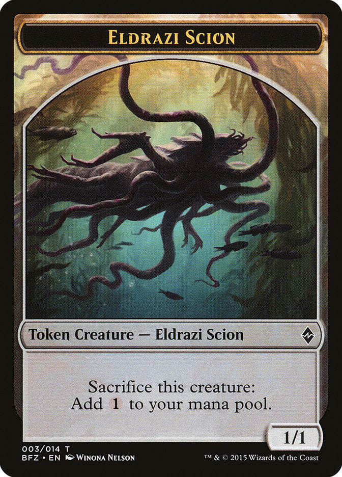 Eldrazi Scion Token (003/014) [Battle for Zendikar Tokens] | Clutch Gaming