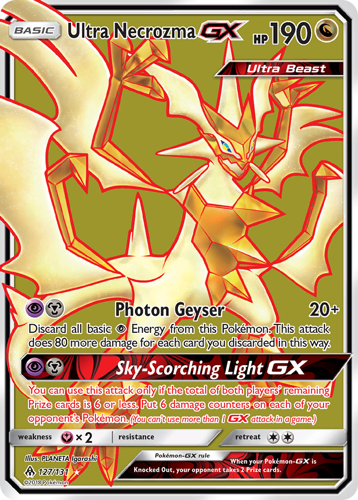 Ultra Necrozma GX (127/131) [Sun & Moon: Forbidden Light] | Clutch Gaming