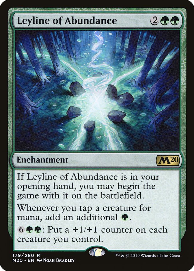 Leyline of Abundance [Core Set 2020] | Clutch Gaming