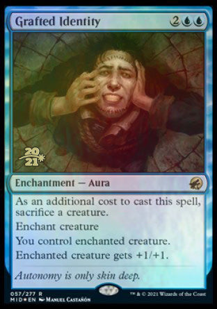 Grafted Identity [Innistrad: Midnight Hunt Prerelease Promos] | Clutch Gaming