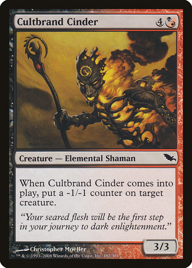 Cultbrand Cinder [Shadowmoor] | Clutch Gaming