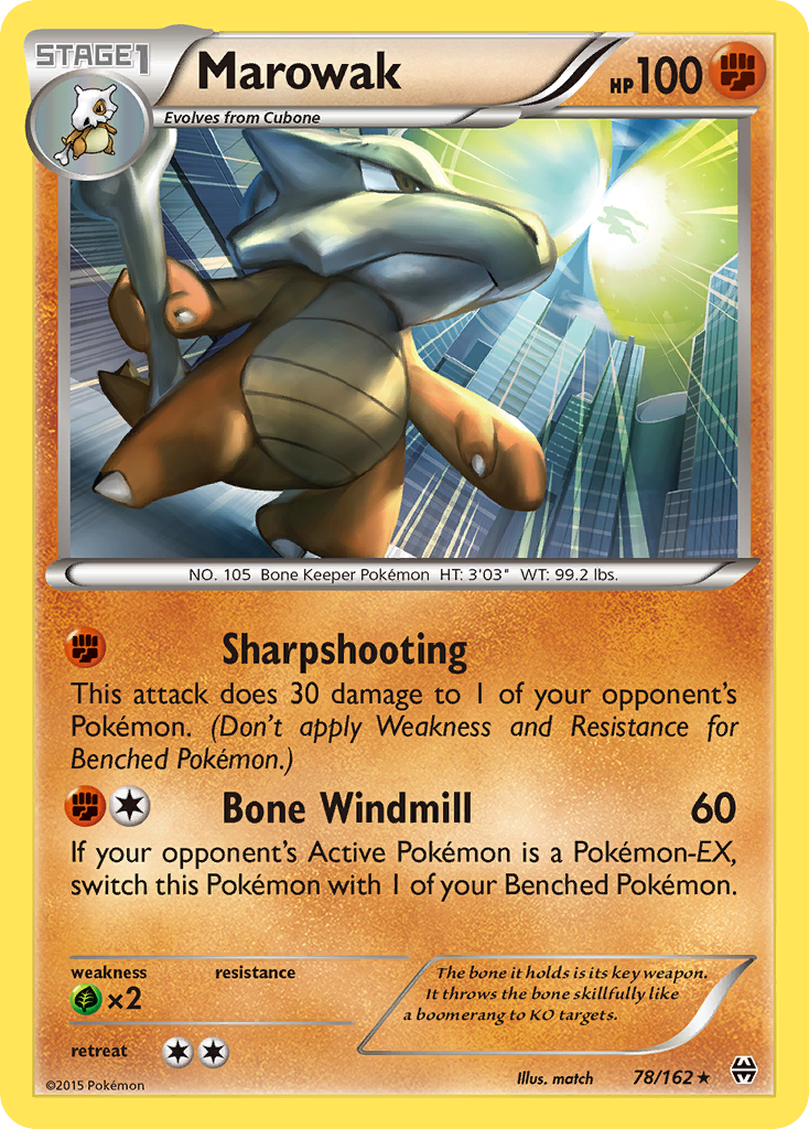 Marowak (78/162) [XY: BREAKthrough] | Clutch Gaming