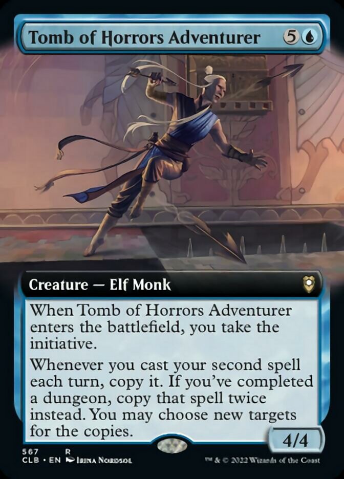 Tomb of Horrors Adventurer (Extended Art) [Commander Legends: Battle for Baldur's Gate] | Clutch Gaming