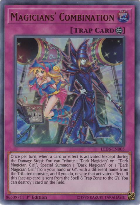 Magicians' Combination [LED6-EN005] Ultra Rare | Clutch Gaming