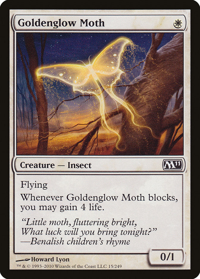 Goldenglow Moth [Magic 2011] | Clutch Gaming