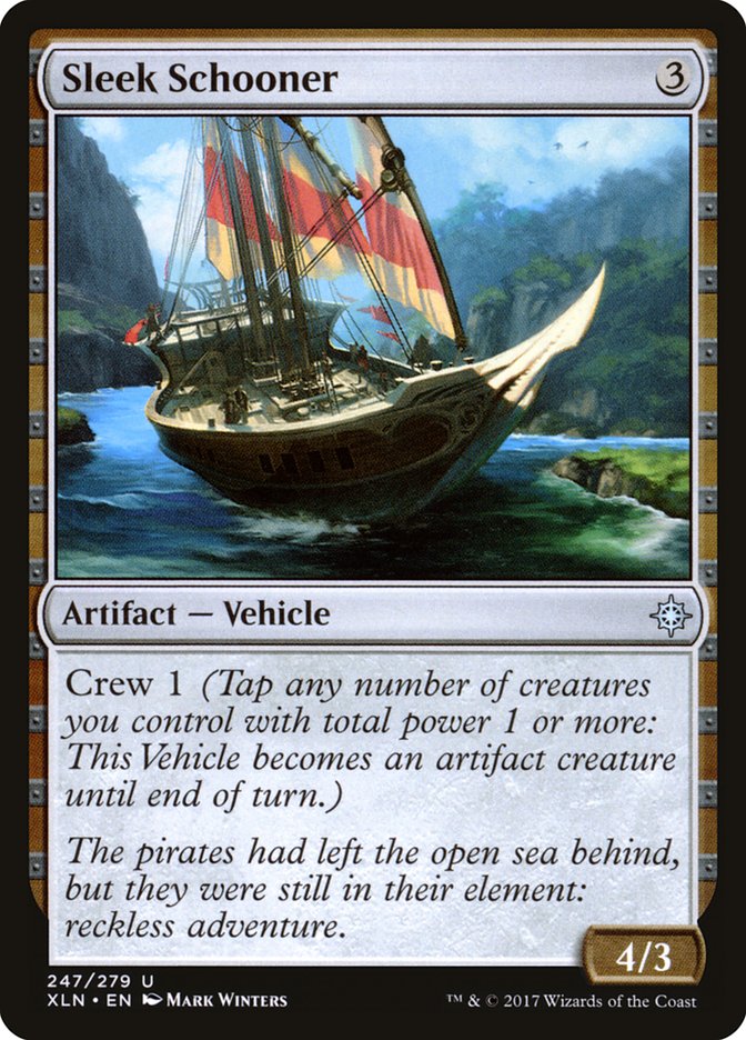 Sleek Schooner [Ixalan] | Clutch Gaming