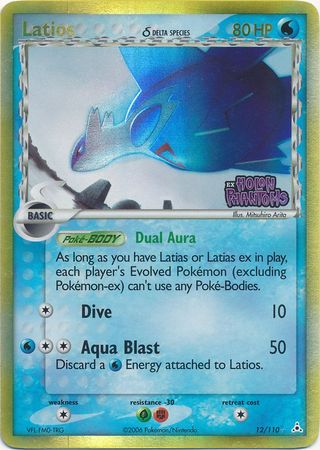 Latios (12/110) (Delta Species) (Stamped) [EX: Holon Phantoms] | Clutch Gaming