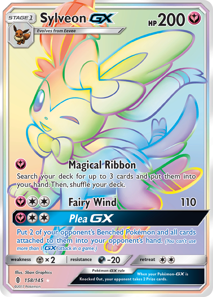 Sylveon GX (158/145) [Sun & Moon: Guardians Rising] | Clutch Gaming