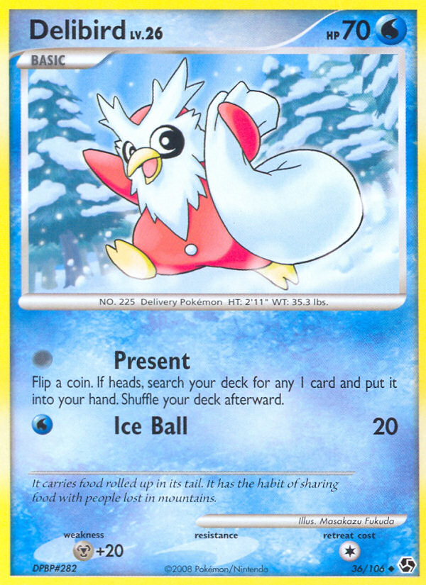 Delibird (36/106) [Diamond & Pearl: Great Encounters] | Clutch Gaming