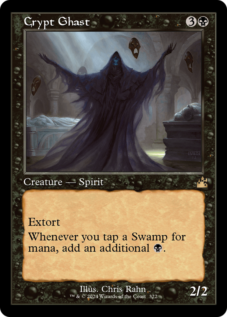 Crypt Ghast (Retro Frame) [Ravnica Remastered] | Clutch Gaming