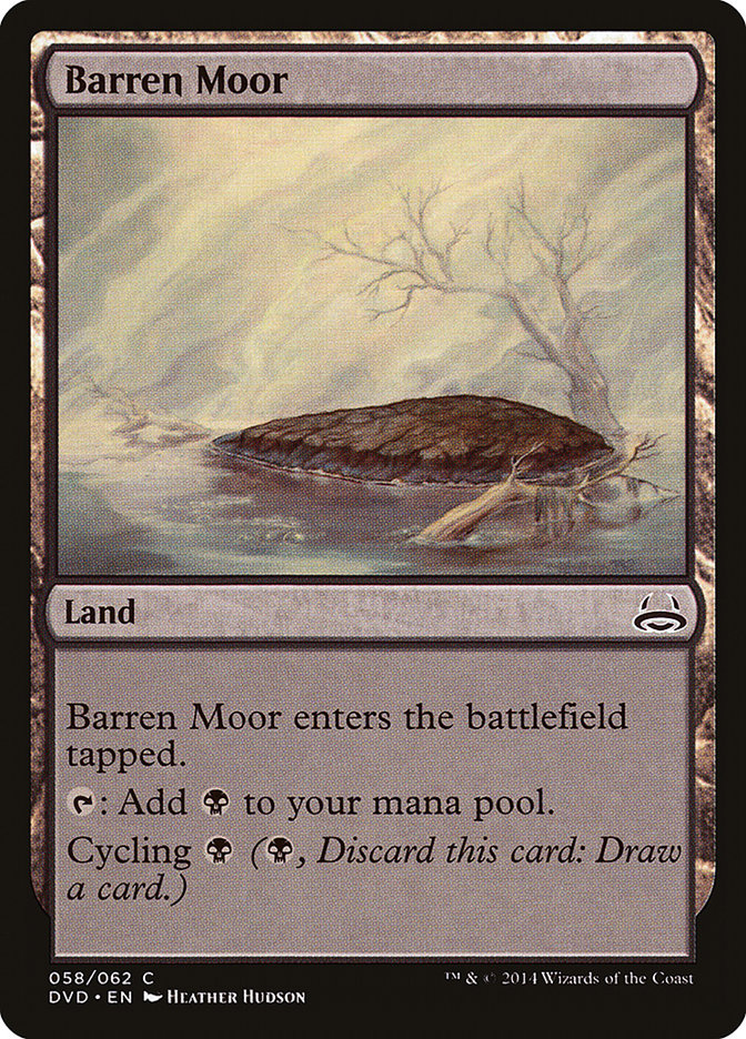 Barren Moor (Divine vs. Demonic) [Duel Decks Anthology] | Clutch Gaming