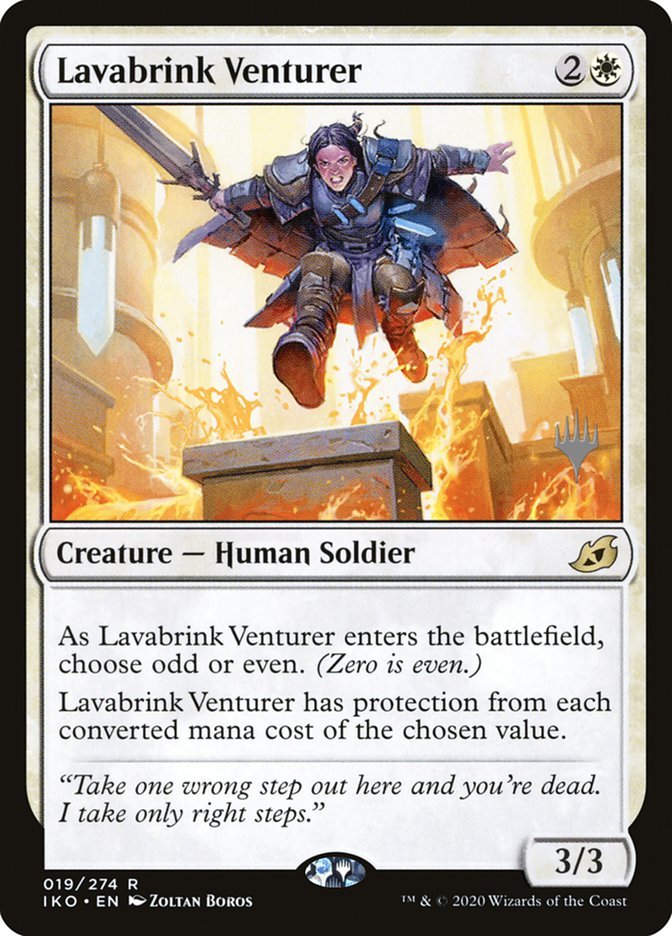 Lavabrink Venturer (Promo Pack) [Ikoria: Lair of Behemoths Promos] | Clutch Gaming