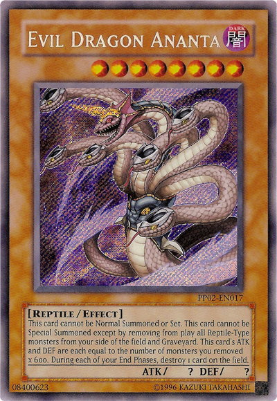 Evil Dragon Ananta [PP02-EN017] Secret Rare | Clutch Gaming