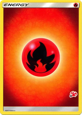 Fire Energy (Charizard Stamp #38) [Battle Academy 2020] | Clutch Gaming