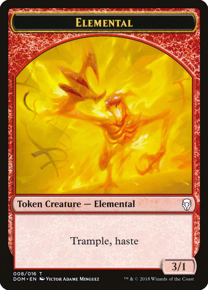 Elemental Token [Dominaria Tokens] | Clutch Gaming