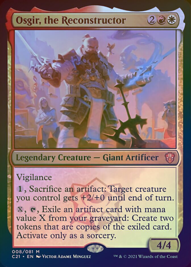 Osgir, the Reconstructor (Display Commander) [Commander 2021] | Clutch Gaming