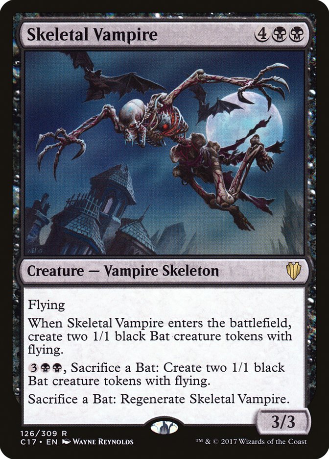 Skeletal Vampire [Commander 2017] | Clutch Gaming