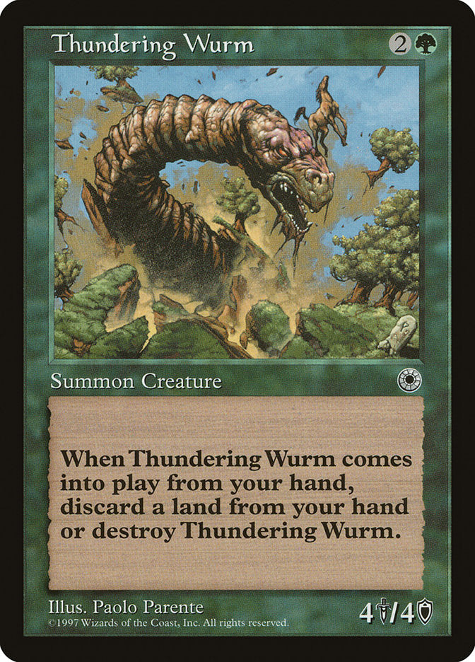 Thundering Wurm [Portal] | Clutch Gaming