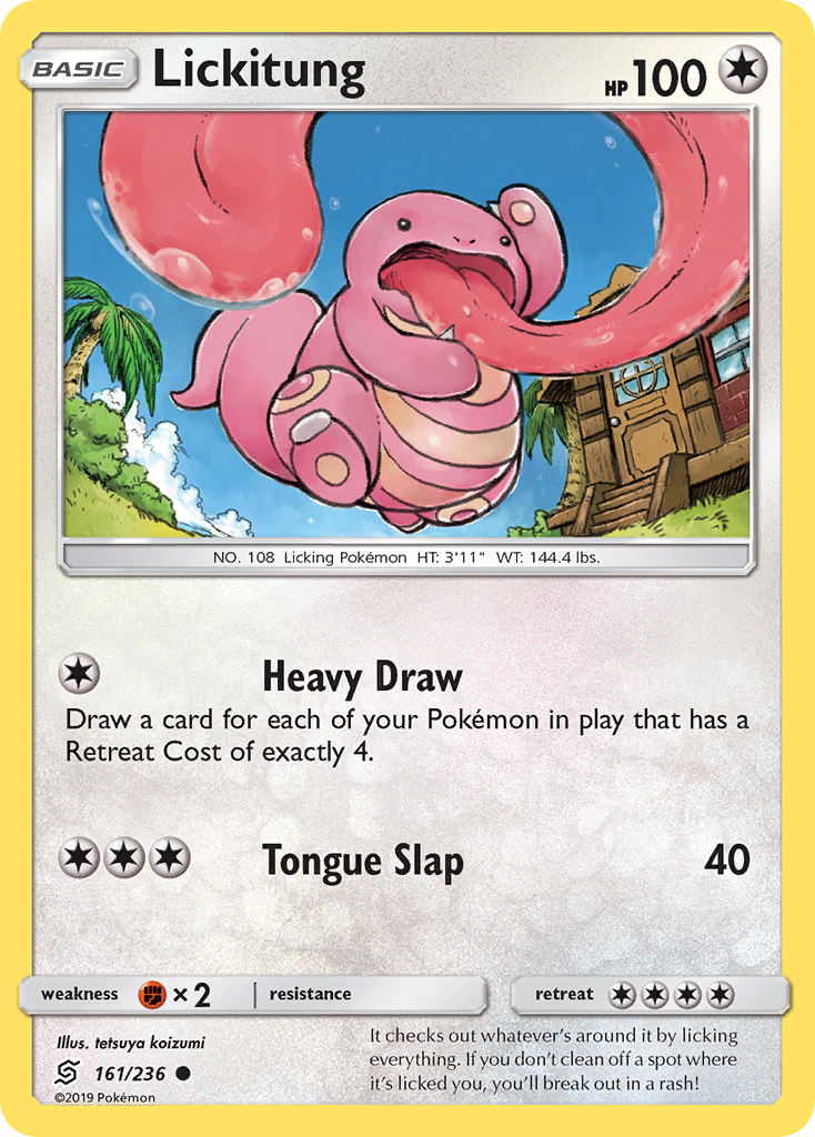 Lickitung (161/236) [Sun & Moon: Unified Minds] | Clutch Gaming