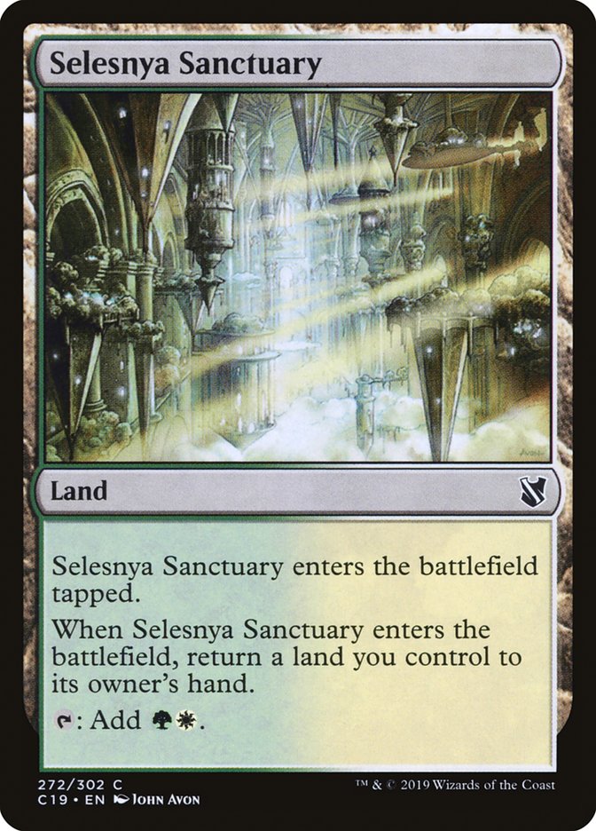 Selesnya Sanctuary [Commander 2019] | Clutch Gaming