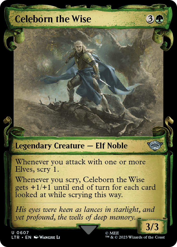 Celeborn the Wise [The Lord of the Rings: Tales of Middle-Earth Showcase Scrolls] | Clutch Gaming