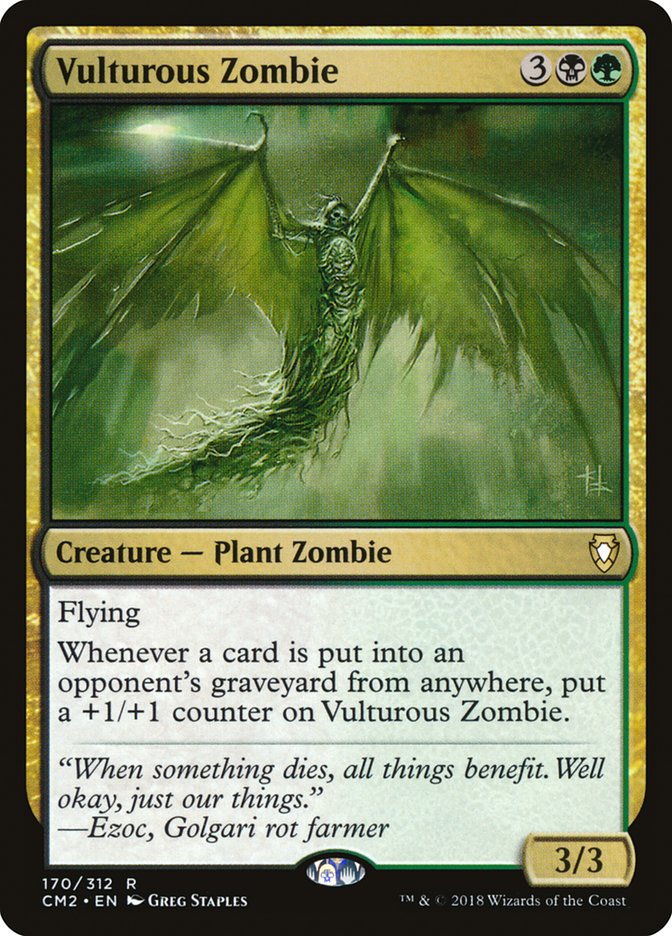 Vulturous Zombie [Commander Anthology Volume II] | Clutch Gaming