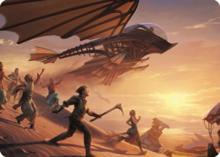 Take Flight Art Card [The Brothers' War Art Series] | Clutch Gaming