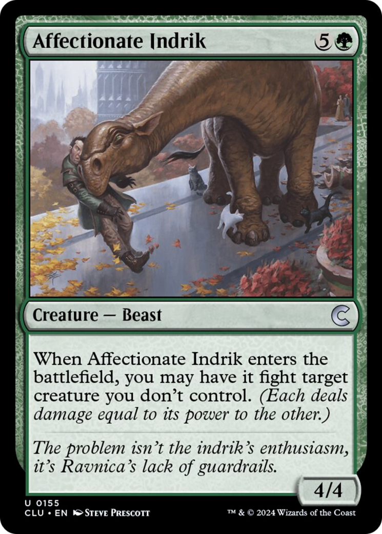 Affectionate Indrik [Ravnica: Clue Edition] | Clutch Gaming