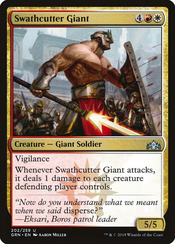 Swathcutter Giant [Guilds of Ravnica] | Clutch Gaming