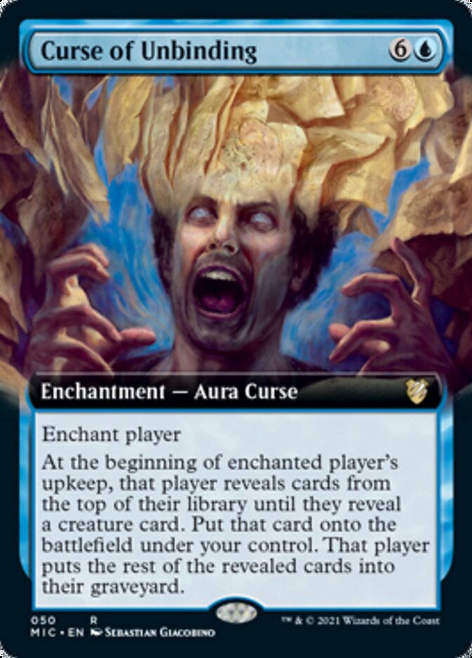 Curse of Unbinding (Extended Art) [Innistrad: Midnight Hunt Commander] | Clutch Gaming