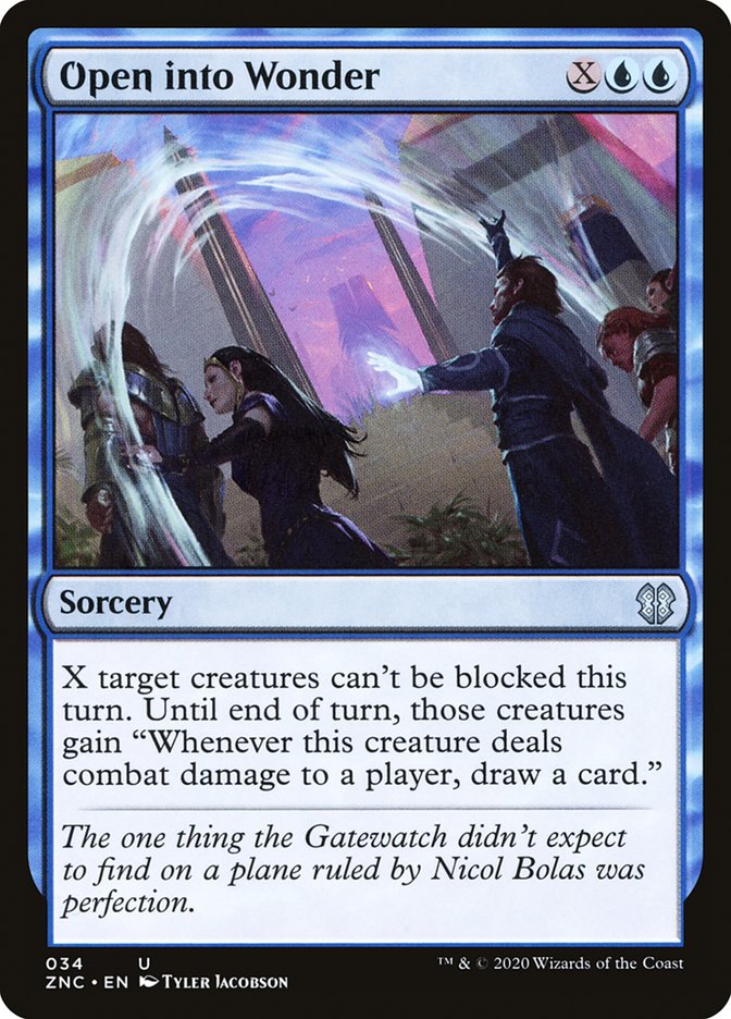 Open into Wonder [Zendikar Rising Commander] | Clutch Gaming