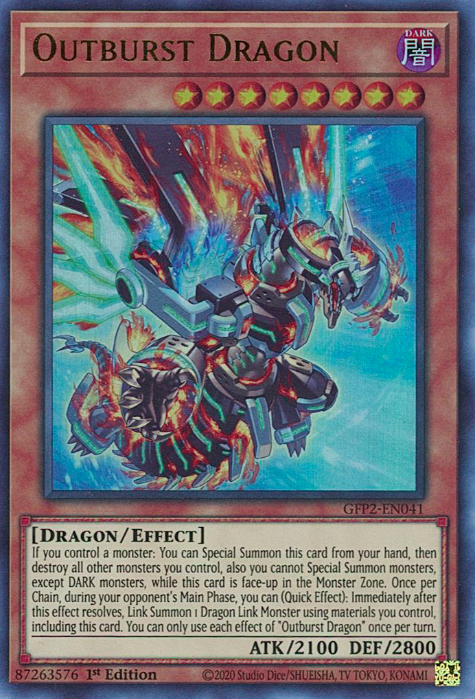 Outburst Dragon [GFP2-EN041] Ultra Rare | Clutch Gaming