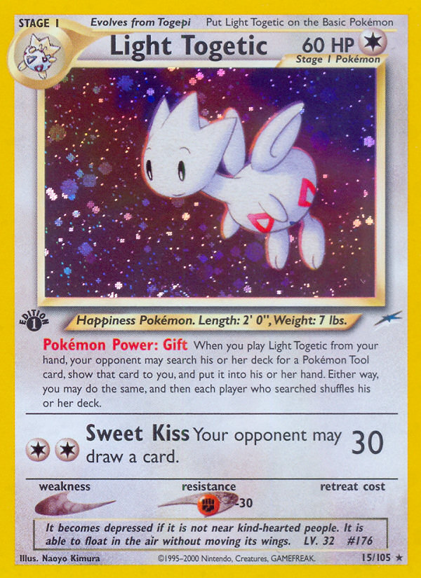 Light Togetic (15/105) [Neo Destiny 1st Edition] | Clutch Gaming