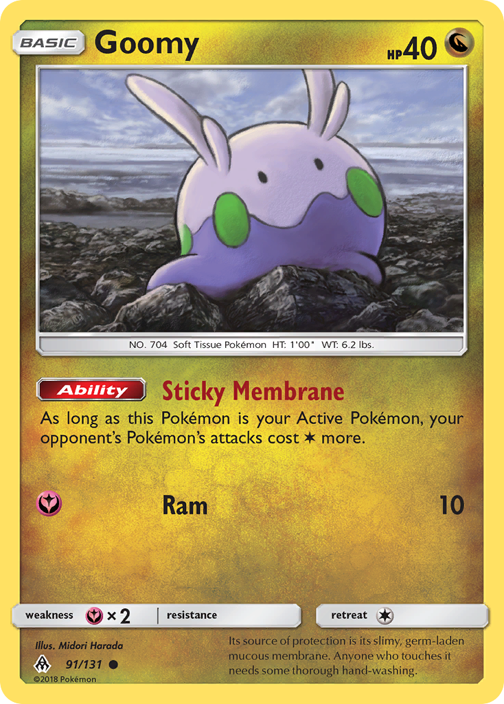 Goomy (91/131) [Sun & Moon: Forbidden Light] | Clutch Gaming