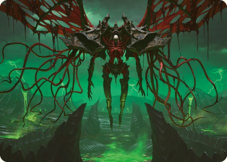 Archfiend of the Dross Art Card [Phyrexia: All Will Be One Art Series] | Clutch Gaming